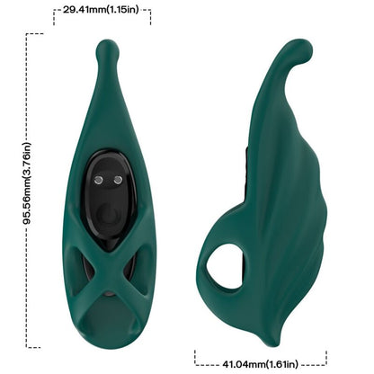 ARMONY - GREEN VIBRATOR &amp; STIMULATOR THIMBLE