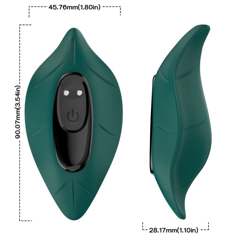 ARMONY - GREEN REMOTE CONTROL STIMULATOR &amp; VIBRATOR