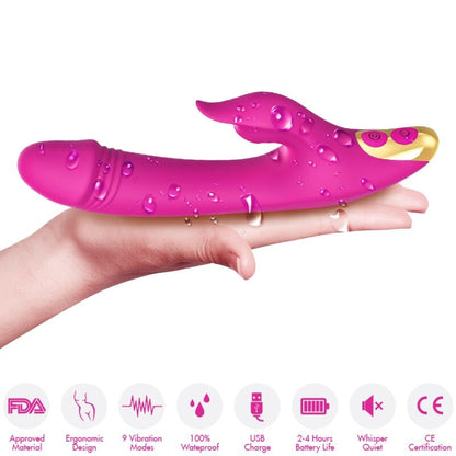 ARMONY - AMANT CLITORIS &amp; G-SPOT SUCTIONER FUCHSIA