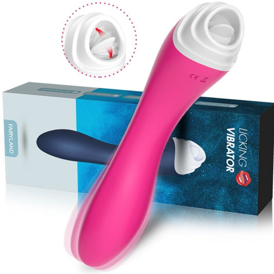 ARMONY - FAIRYLAND CLITORIS TONGUE STIMULATOR &amp; FUCHSIA VIBRATOR