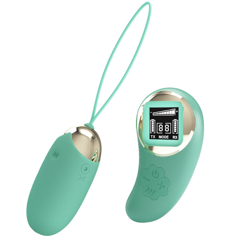 PRETTY LOVE - MINA VIBRATING EGG REMOTE CONTROL GREEN