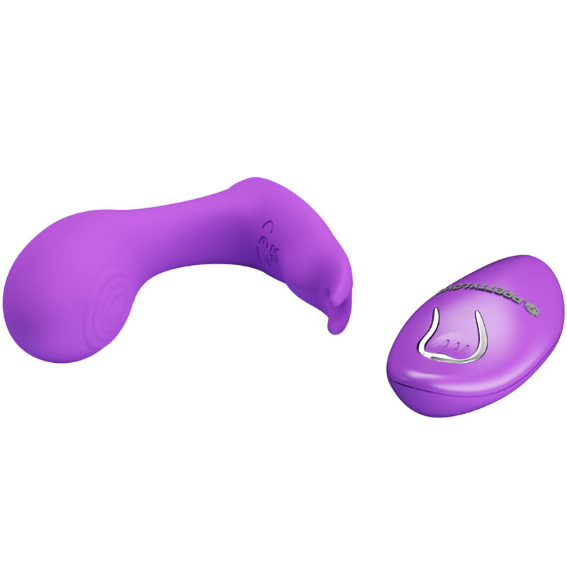 PRETTY LOVE - IDABELLE VIBRATION &amp; PULSATION REMOTE CONTROL VIOLET