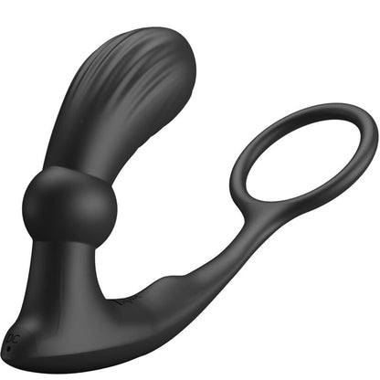 PRETTY LOVE - WARREN BLACK ANAL RING &amp; VIBRATOR