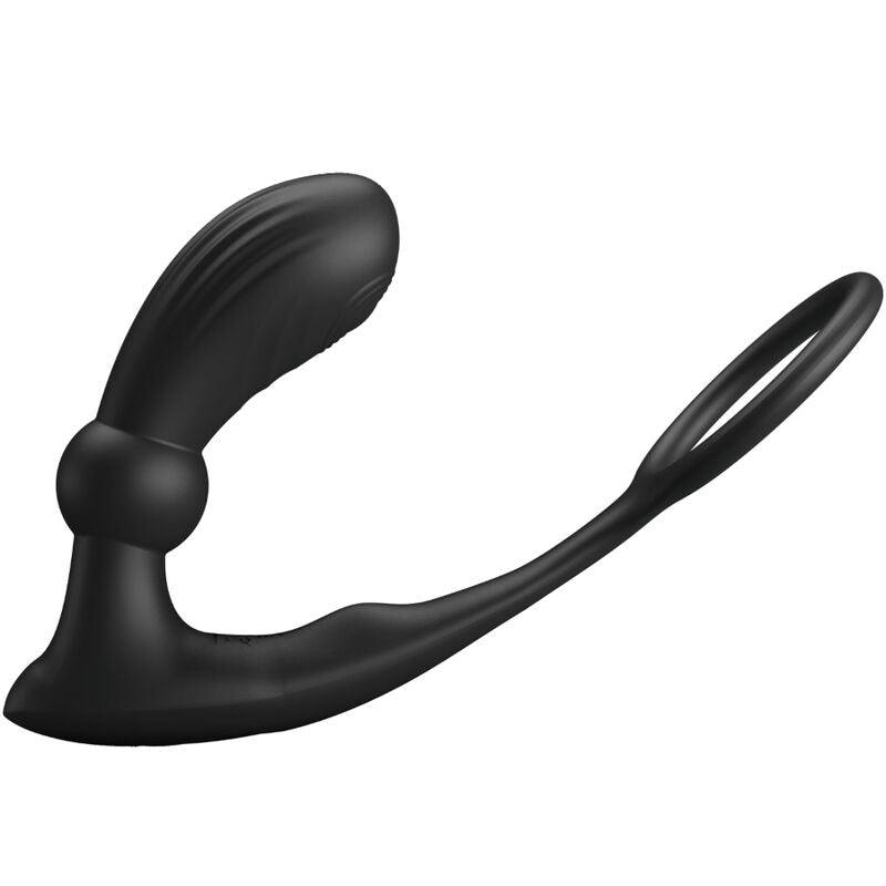 PRETTY LOVE - WARREN BLACK ANAL RING &amp; VIBRATOR