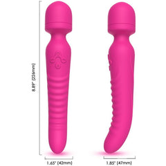 ARMONY - MISSION MASSAGER & VIBRATOR WITH HEAT EFFECT FUCHSIA