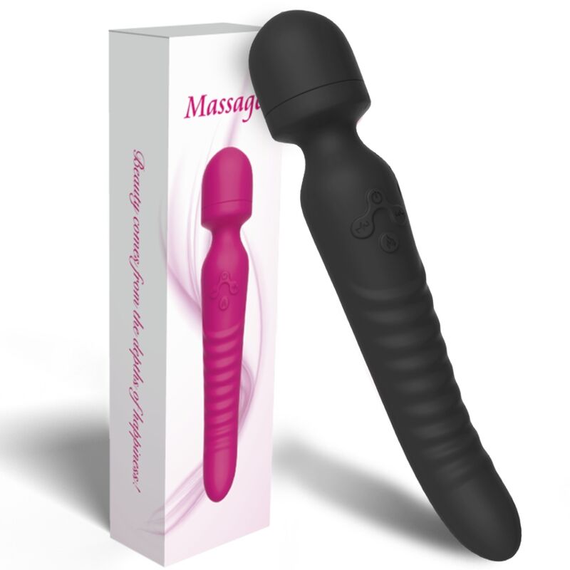 ARMONY - MISSION MASSAGER &amp; VIBRATOR HEAT EFFECT BLACK