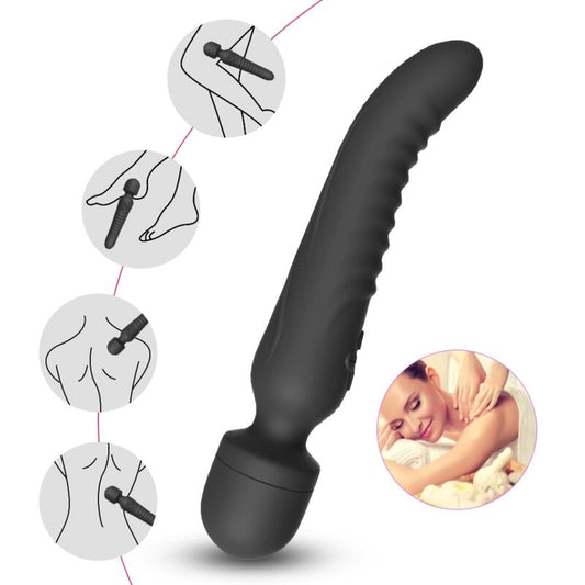 ARMONY - MISSION MASSAGER &amp; VIBRATOR HEAT EFFECT BLACK