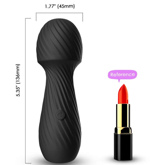 ARMONY - DAZZLE MASSAGER &amp; VIBRATOR SMALL BLACK