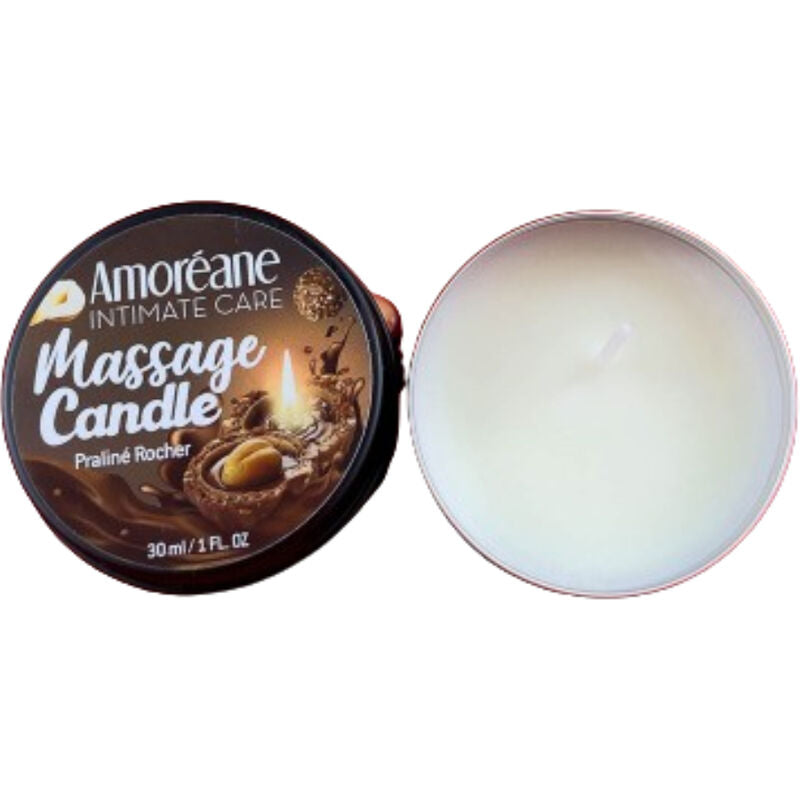 AMOREANE - PRALINE ROCHER MASSAGE CANDLE 30 ML