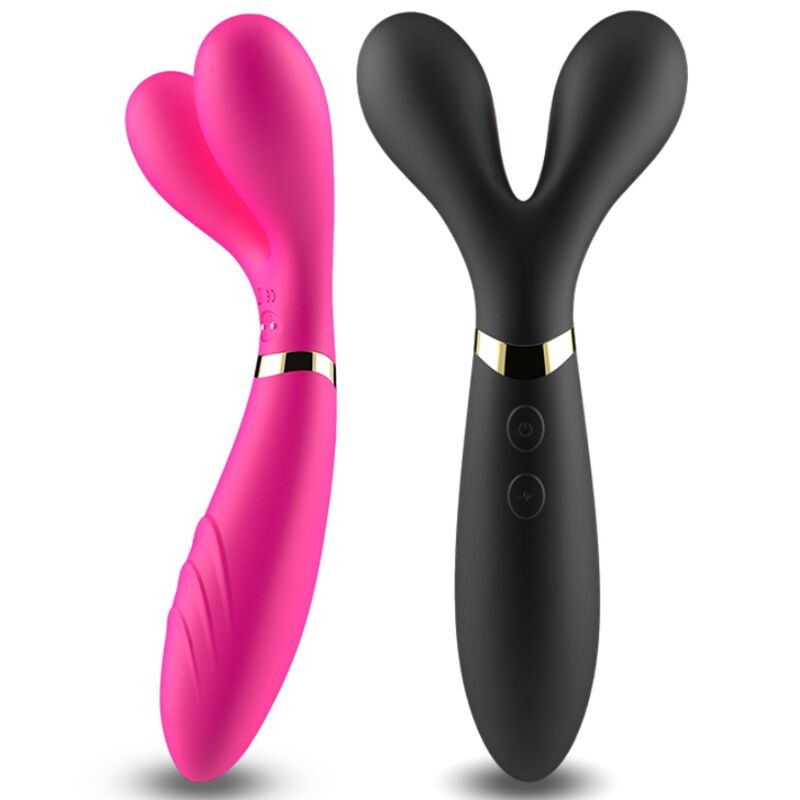 ARMONY - Y-WAND DOUBLE HEAD MASSAGER &amp; VIBRATOR FUCHSIA