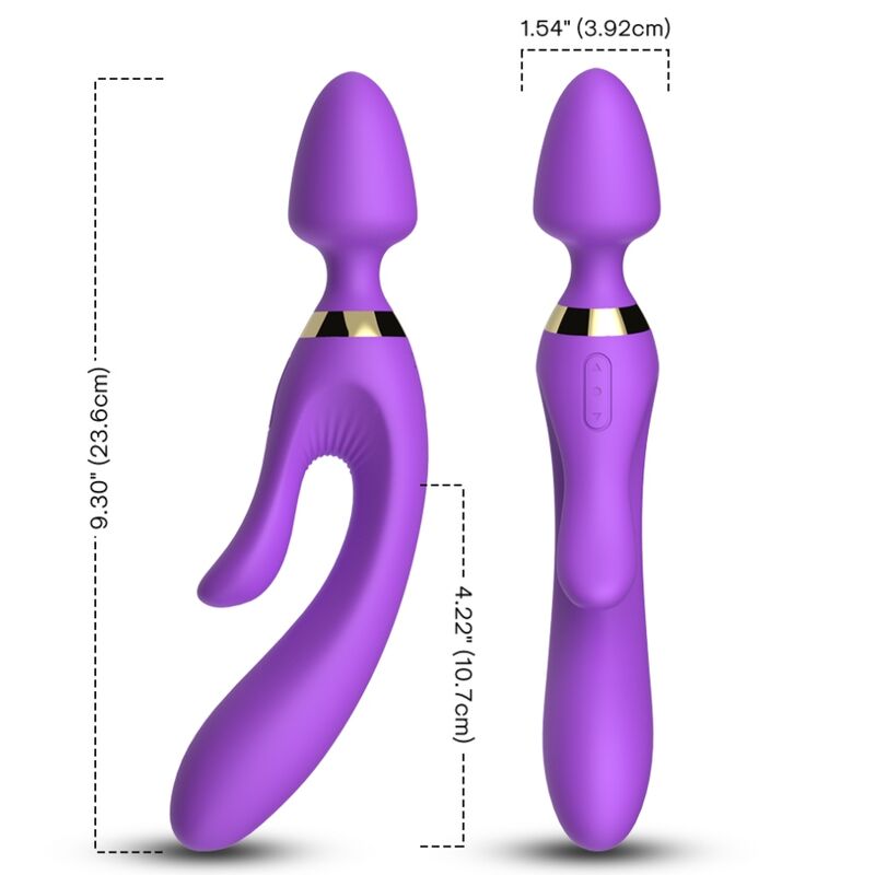 ARMONY - VIOLET RABBIT MASSAGER &amp; VIBRATOR