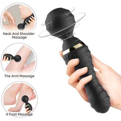 ARMONY - FREEDO SMALL BLACK MASSAGER &amp; VIBRATOR