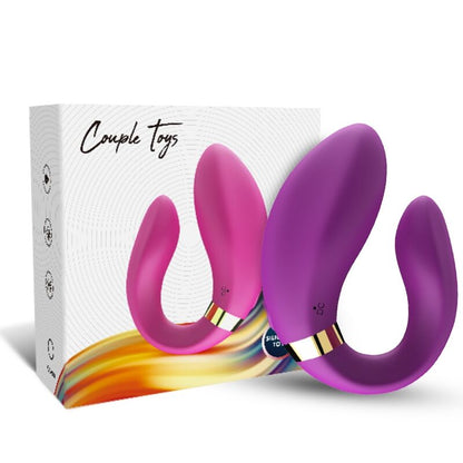 ARMONY - CRESCENT VIBRATOR COUPLE REMOTE CONTROL VIOLET