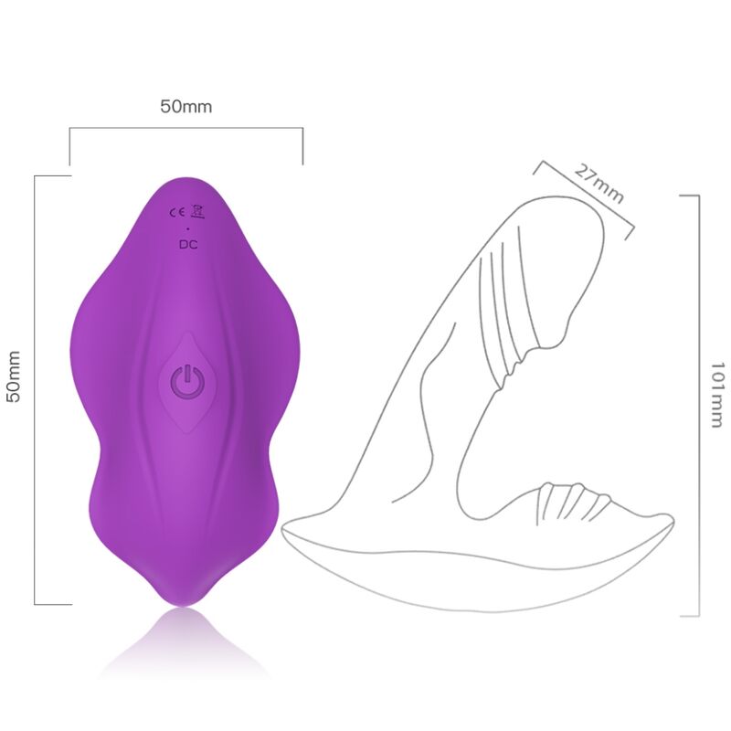 ARMONY - REMOTE CONTROLLED INSERTABLE VIBRATOR WHISTLE VIOLET