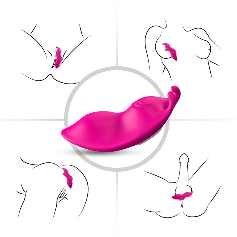 ARMONY - HONEYBEE PANTIES VIBRATOR G-SPOT REMOTE CONTROL FUCHSIA