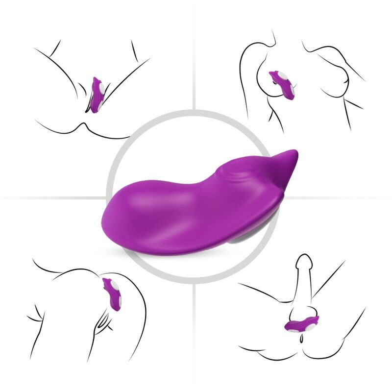 ARMONY - BUTTERFLY PANTIES VIBRATOR REMOTE CONTROL VIOLET