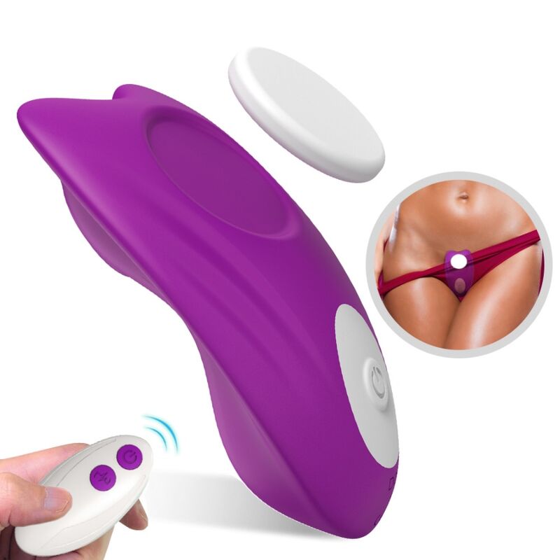 ARMONY - BUTTERFLY PANTIES VIBRATOR REMOTE CONTROL VIOLET