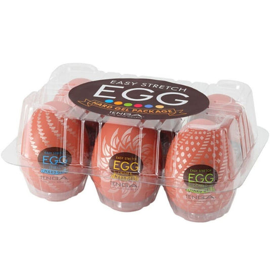 TENGA - HARD BOILED EGG MASTURBATOR PACK 6 UNITS