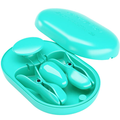 PRETTY LOVE - SURPRISE BOX ELECTRO STIMULATION CLAMPS BLUE