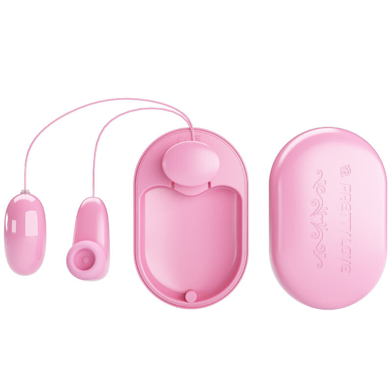 PRETTY LOVE - MAGIC BOX VIBRATING BULLET &amp; PINK STIMULATOR