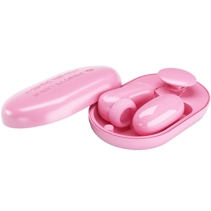 PRETTY LOVE - MAGIC BOX VIBRATING BULLET &amp; PINK STIMULATOR