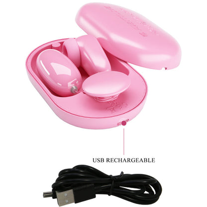 PRETTY LOVE - MAGIC BOX VIBRATING BULLET &amp; PINK STIMULATOR