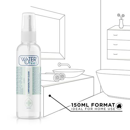 WATERFEEL - LIMPIADOR JUGUETES STERILE 150 ML