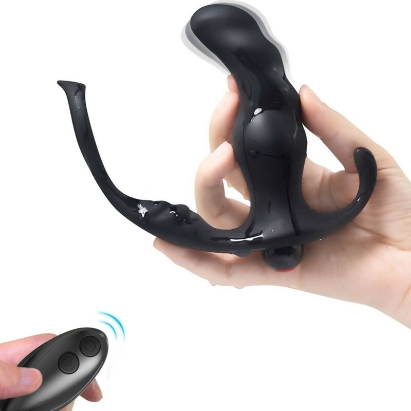 ARMONY - KNIGHT ANAL PROSTATE VIBRATOR &amp; REMOTE CONTROL RING BLACK