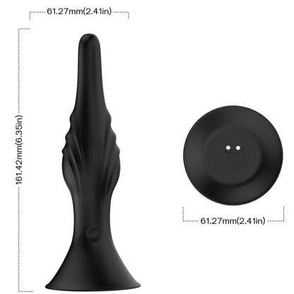 ARMONY - BLACK REMOTE CONTROL VIBRATOR &amp; ANAL PLUG