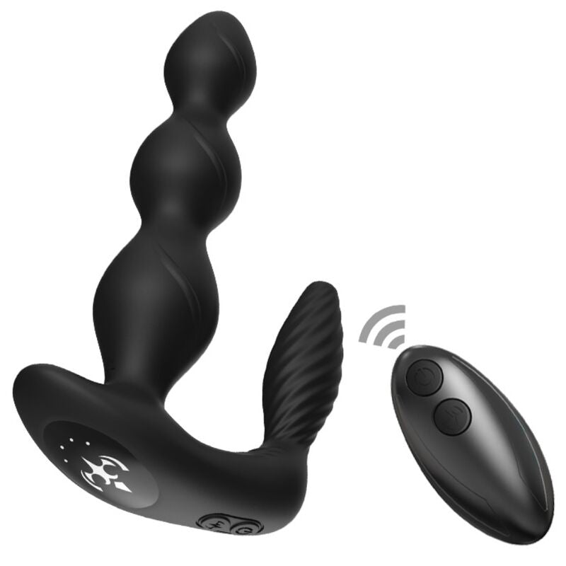 ARMONY - MANFUN VIBRATOR &amp; ANAL PLUG STIMULATOR REMOTE CONTROL BLACK