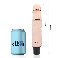 LOVECLONE - FINN SELF LUBRICATION VIBRATOR 21.2 CM -O- 3.8 CM