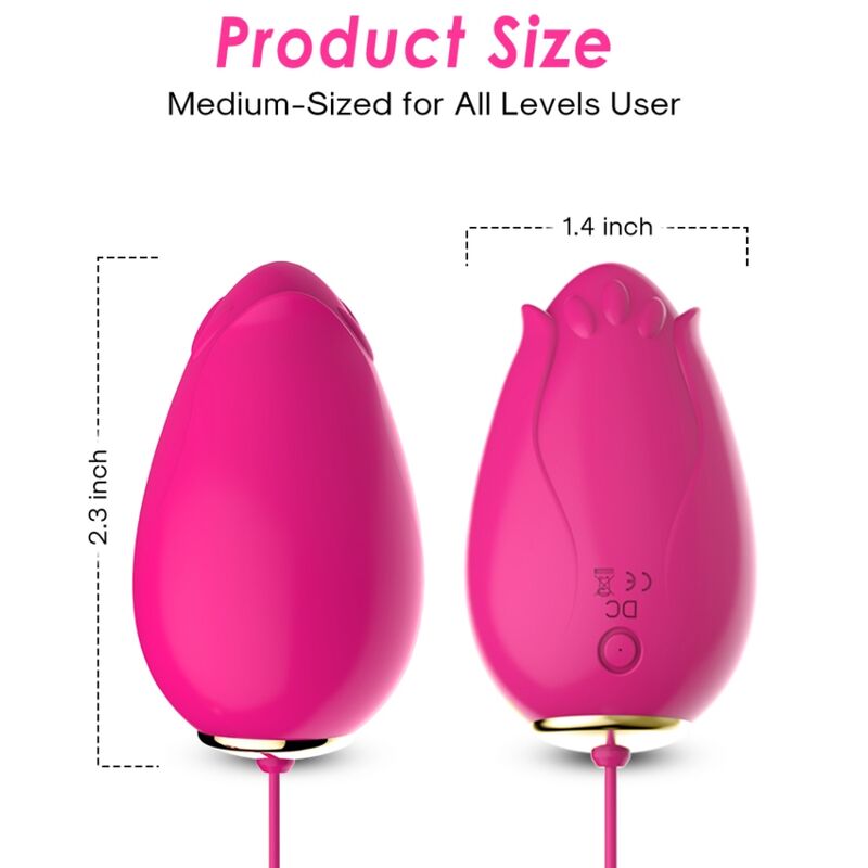 ARMONY - MANDALA VIBRATING EGG G-SPOT REMOTE CONTROL FUCHSIA