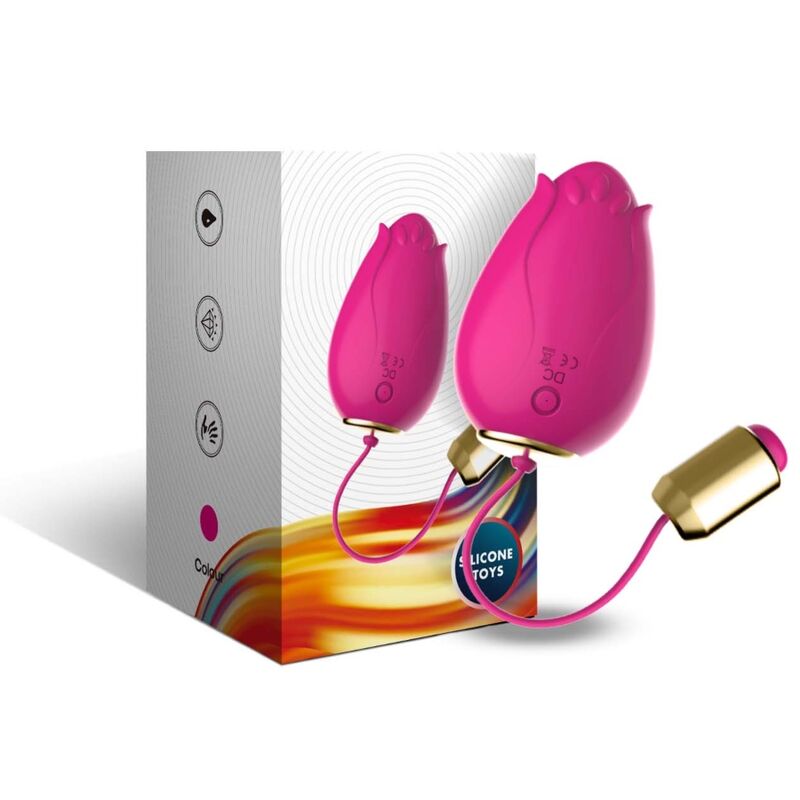 ARMONY - MANDALA VIBRATING EGG G-SPOT REMOTE CONTROL FUCHSIA