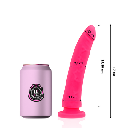 DELTA CLUB - PINK DILDO TOYS MEDICAL SILICONE 17 CM -O- 3 CM