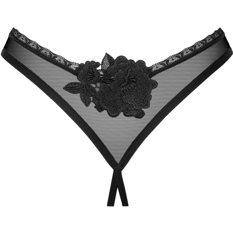 OBSESSIVE - LATINESA THONG CROTCHLESS XS/S