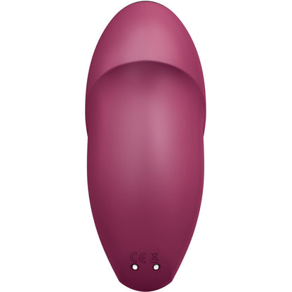 SATISFYER - TAP &amp; CLIMAX 1 LAY-ON VIBRATOR RED