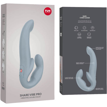 FUN FACTORY - SHARE VIBE PRO DOUBLE GARNET VIBRATOR