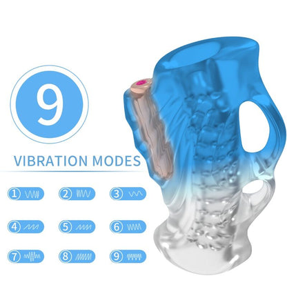 ARMONY - THIMBLE MASTURBATOR &amp; BLUE GRADIENT VIBRATOR