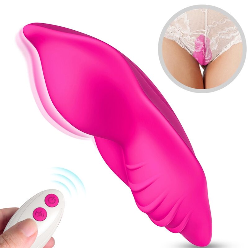 ARMONY - WHISPER PANTIES VIBRATOR REMOTE CONTROL FUCHSIA