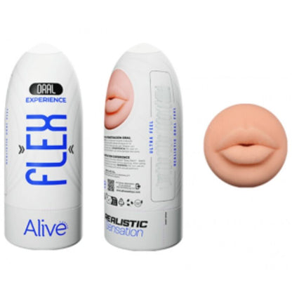 ALIVE - FLEX MALE MASTURBATOR MOUTH SIZE M