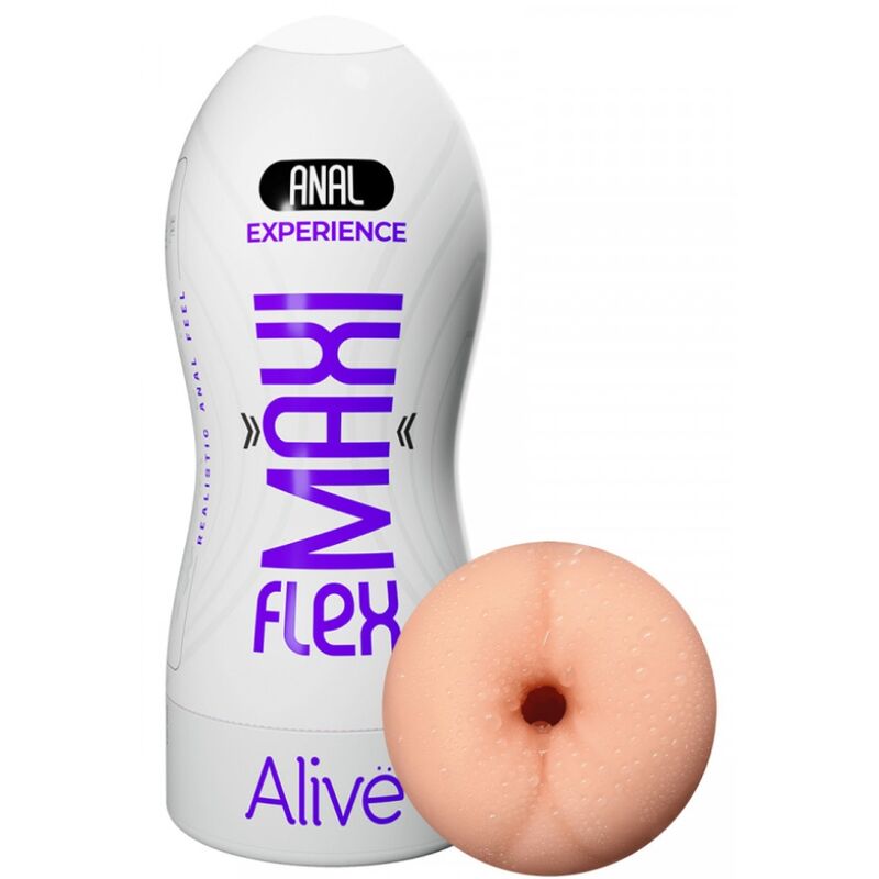 ALIVE - MAXI FLEX MALE MASTURBATOR ANO SIZE L