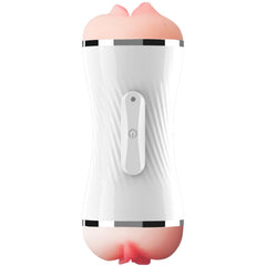 ARMONY - DOUBLE VAGINA & MOUTH VIBRATING MASTURBATOR WHITE