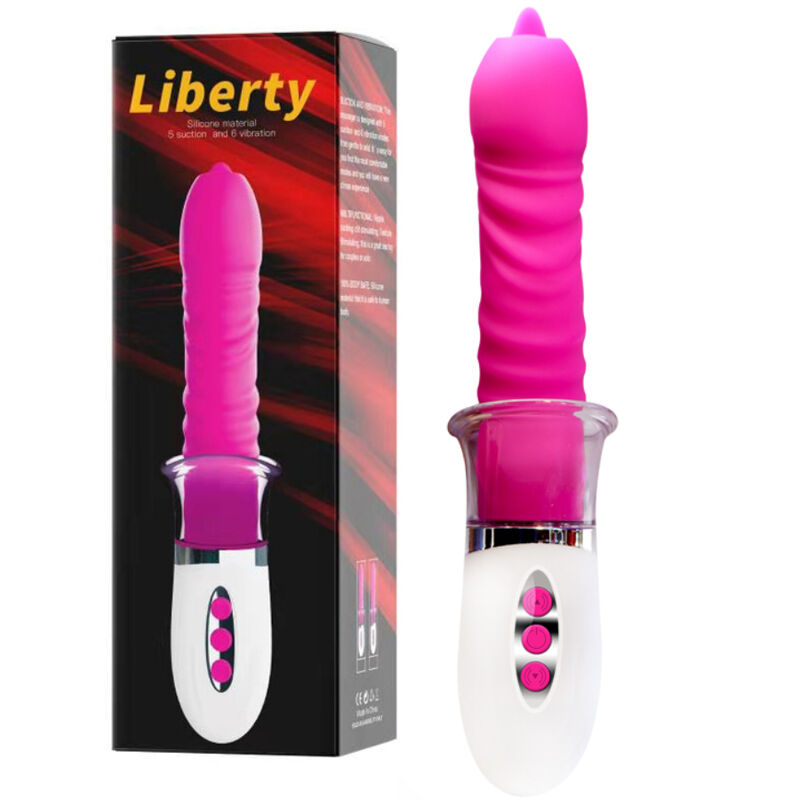 ARMONY - LIBERTY VIBRATOR &amp; THRUSTING WITH TONGUE