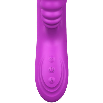 ARMONY - ANGELIA MULTIFUNCTION VIBRATOR DOUBLE TONGUE HEAT EFFECT VIOLET