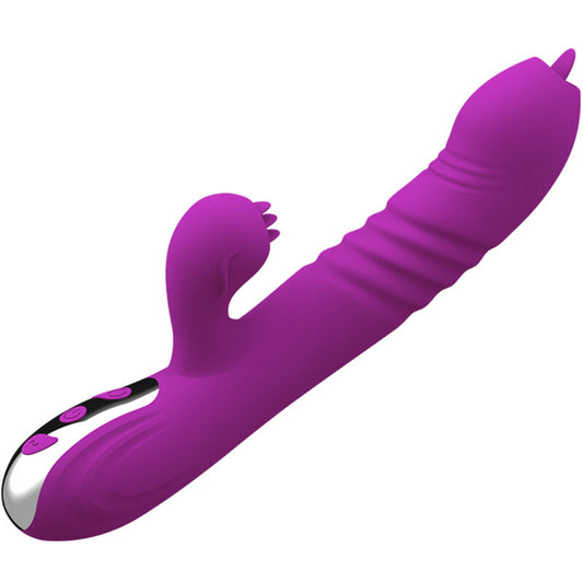 ARMONY - FAIRY MULTIFUNCTION VIBRATOR DOUBLE TONGUE HEAT EFFECT VIOLET