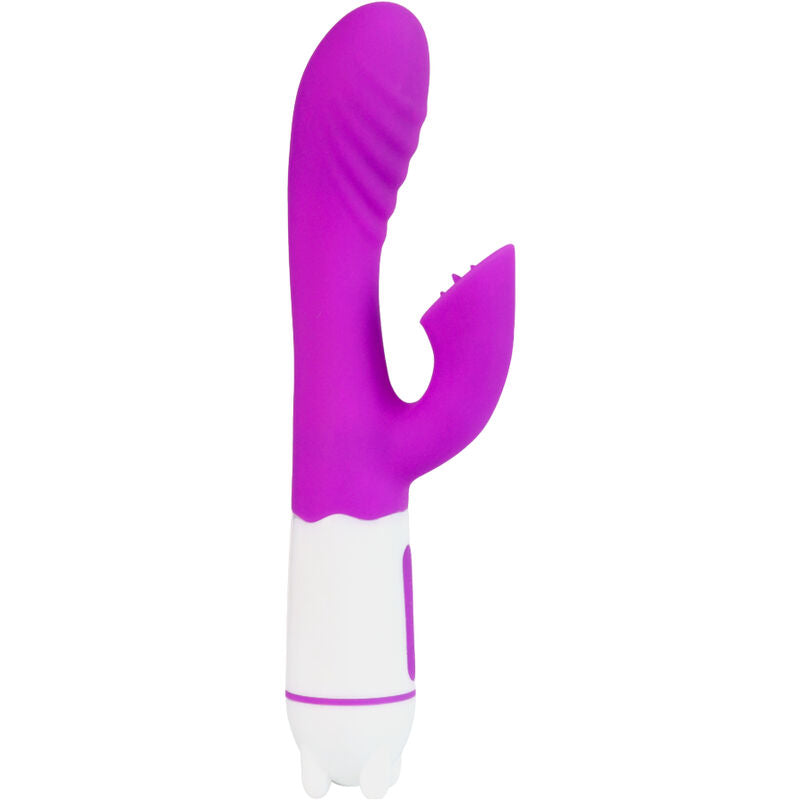 ARMONY - HAPPY VIBRADOR & ESTIMULADOR CON LENGUA RECARGABLE VIOLETA