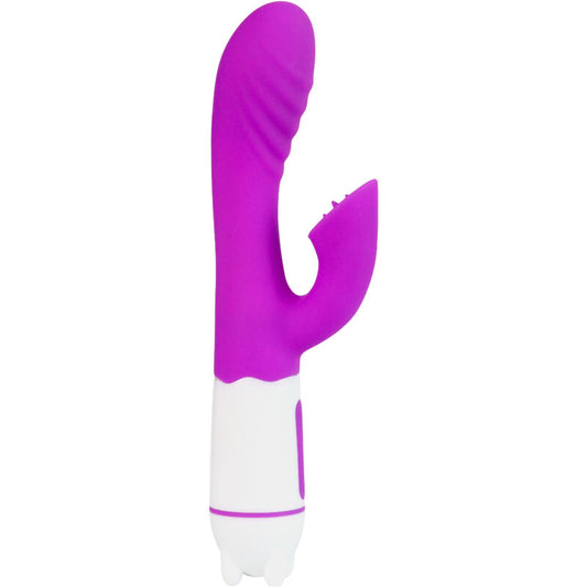 ARMONY - HAPPY VIBRATOR &amp; STIMULATOR WITH RECHARGEABLE TONGUE VIOLET