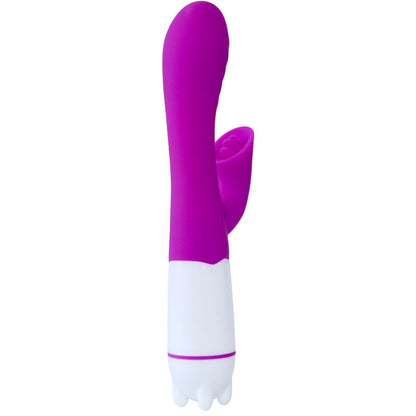 ARMONY - HAPPY VIBRADOR & ESTIMULADOR CON LENGUA RECARGABLE VIOLETA