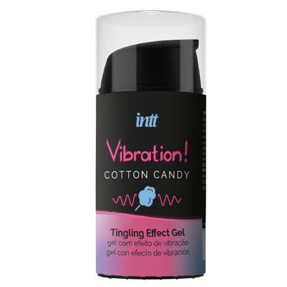 INTT - UNISEX VIBRATING GEL COTTON CANDY 15 ML