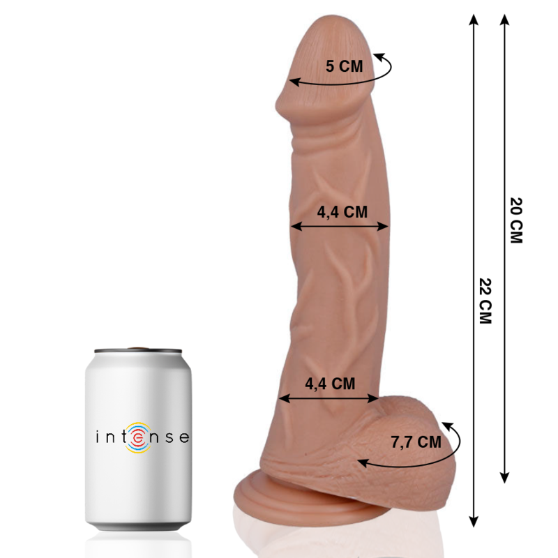 MR INTENSE - 26 PENE REALISTICO 22 CM -O- 4.4 CM